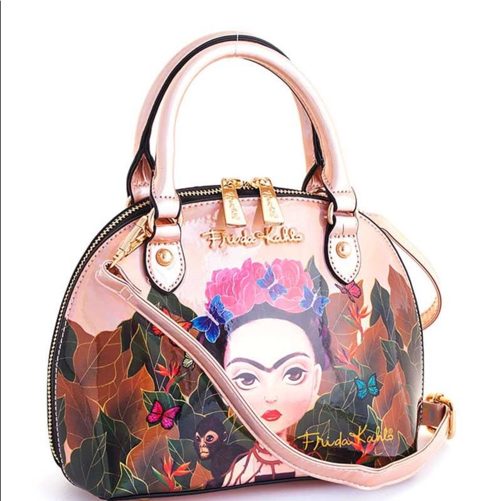 JUST IN! FRIDA KAHLO CUTE GLOSSY BAG 💯 AUTHENTIC - Picture 6 of 6
